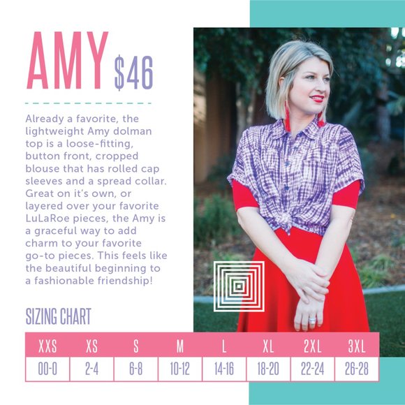 🔥3 for $15🔥 Button Down "Amy" Lularoe Top - Picture 6 of 6